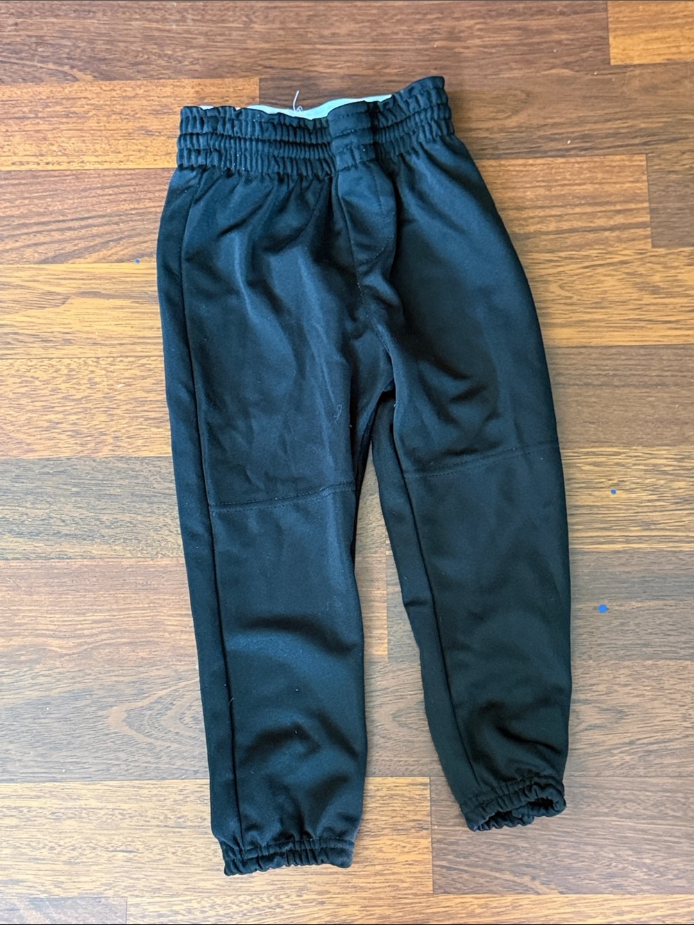 Alleson Kids Black Elastic Waist Softball Pants (XS)